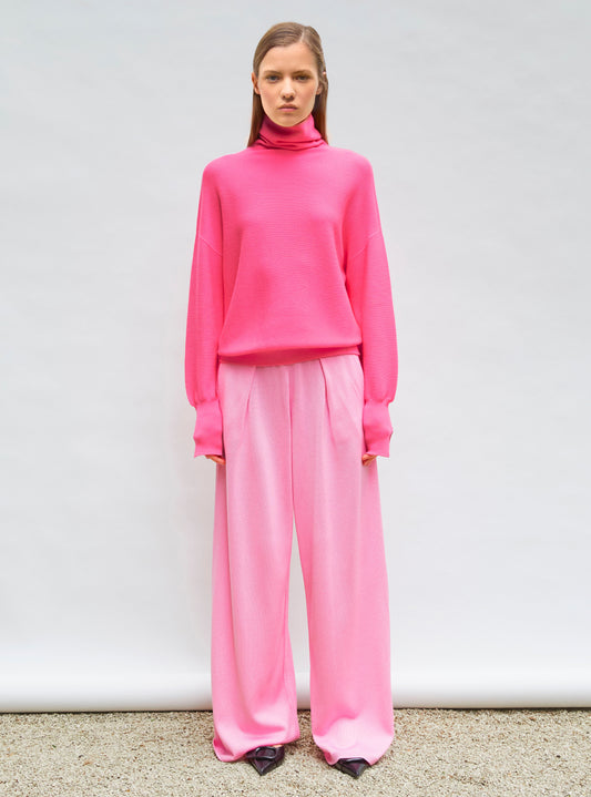 pantalon fluide maille légère