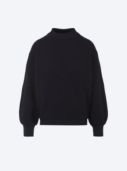 sweater en maille torsade