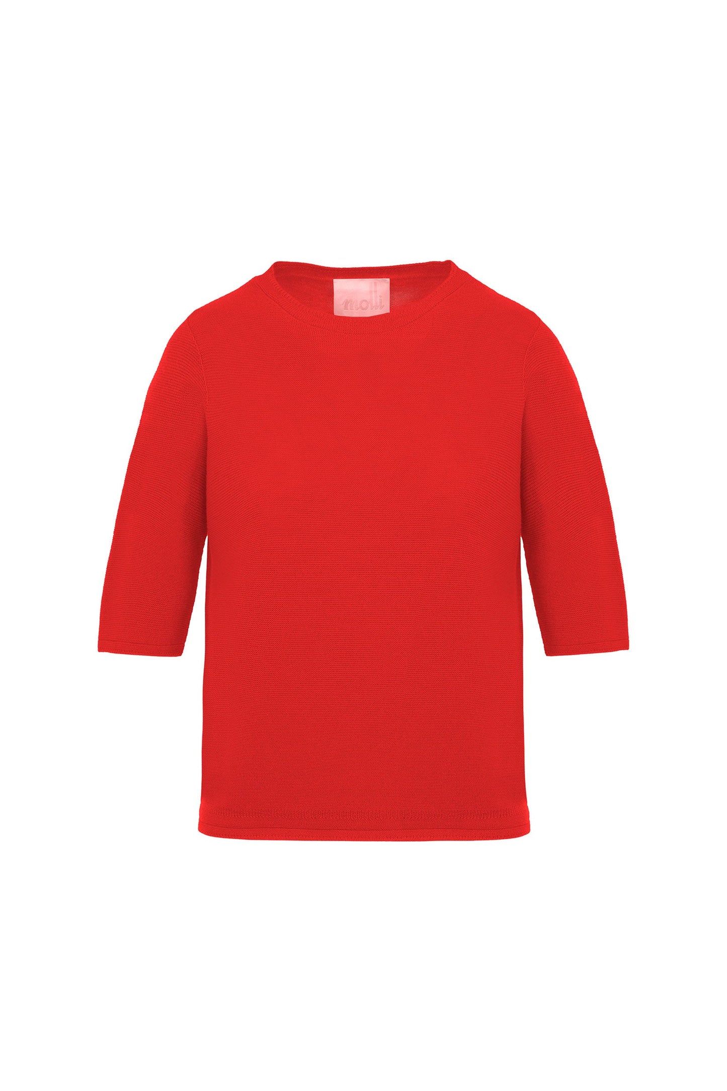 top fin maille manches coudes