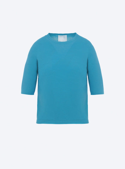 top fin maille manches coudes