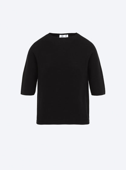 top fin maille manches coudes