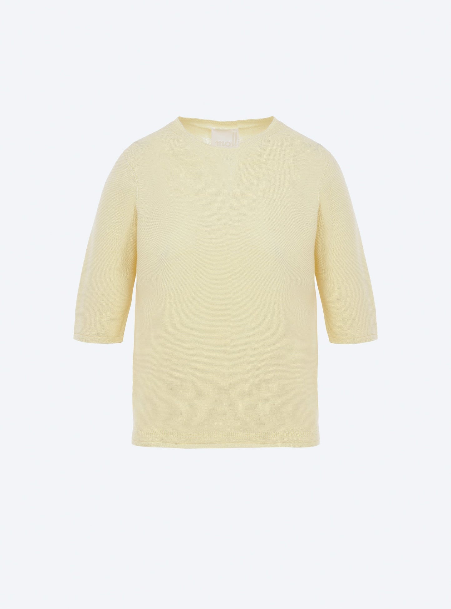 top fin maille manches coudes