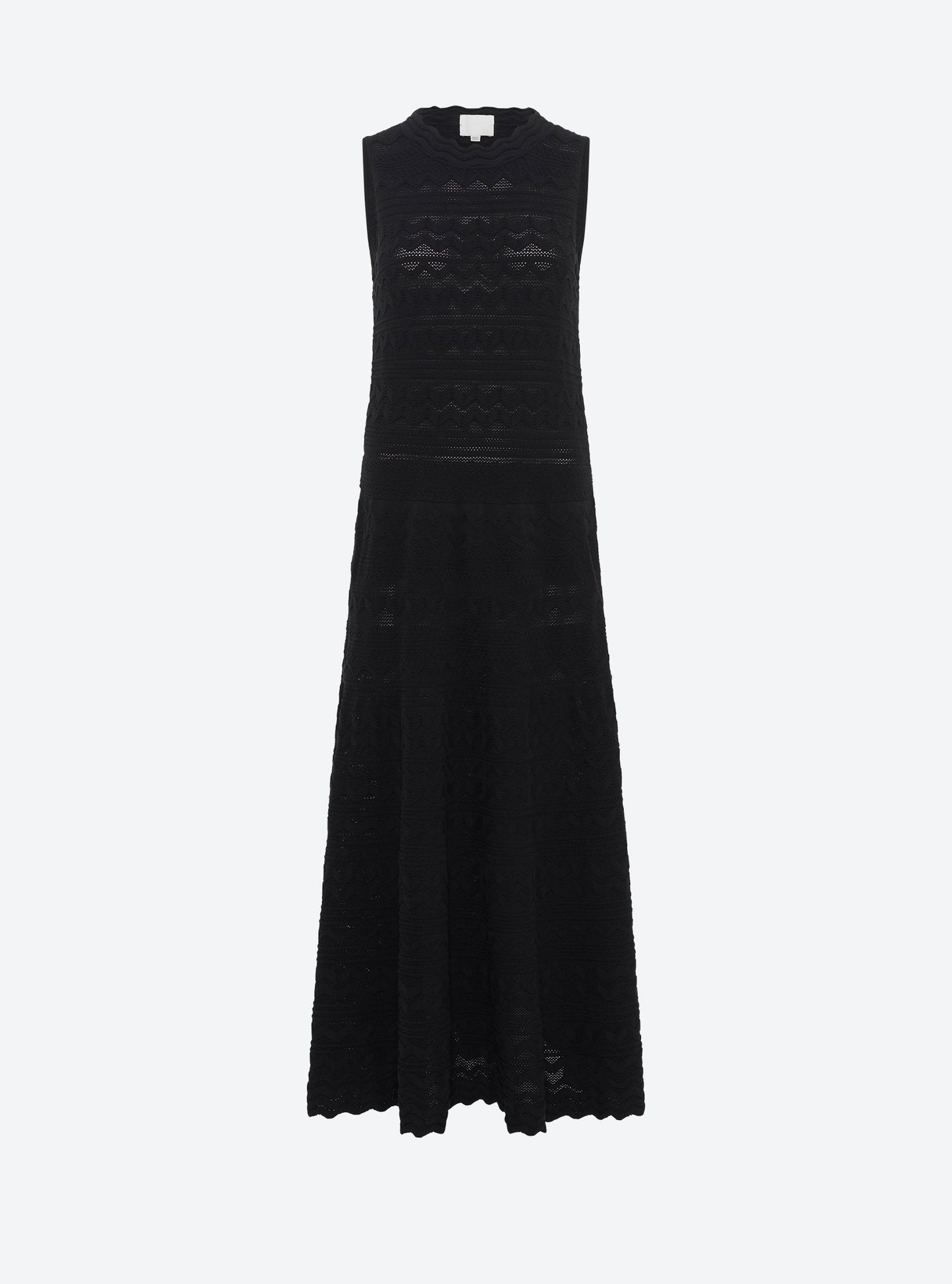robe longue maille croquet