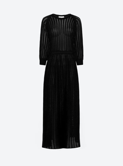 robe légère maille pointelle