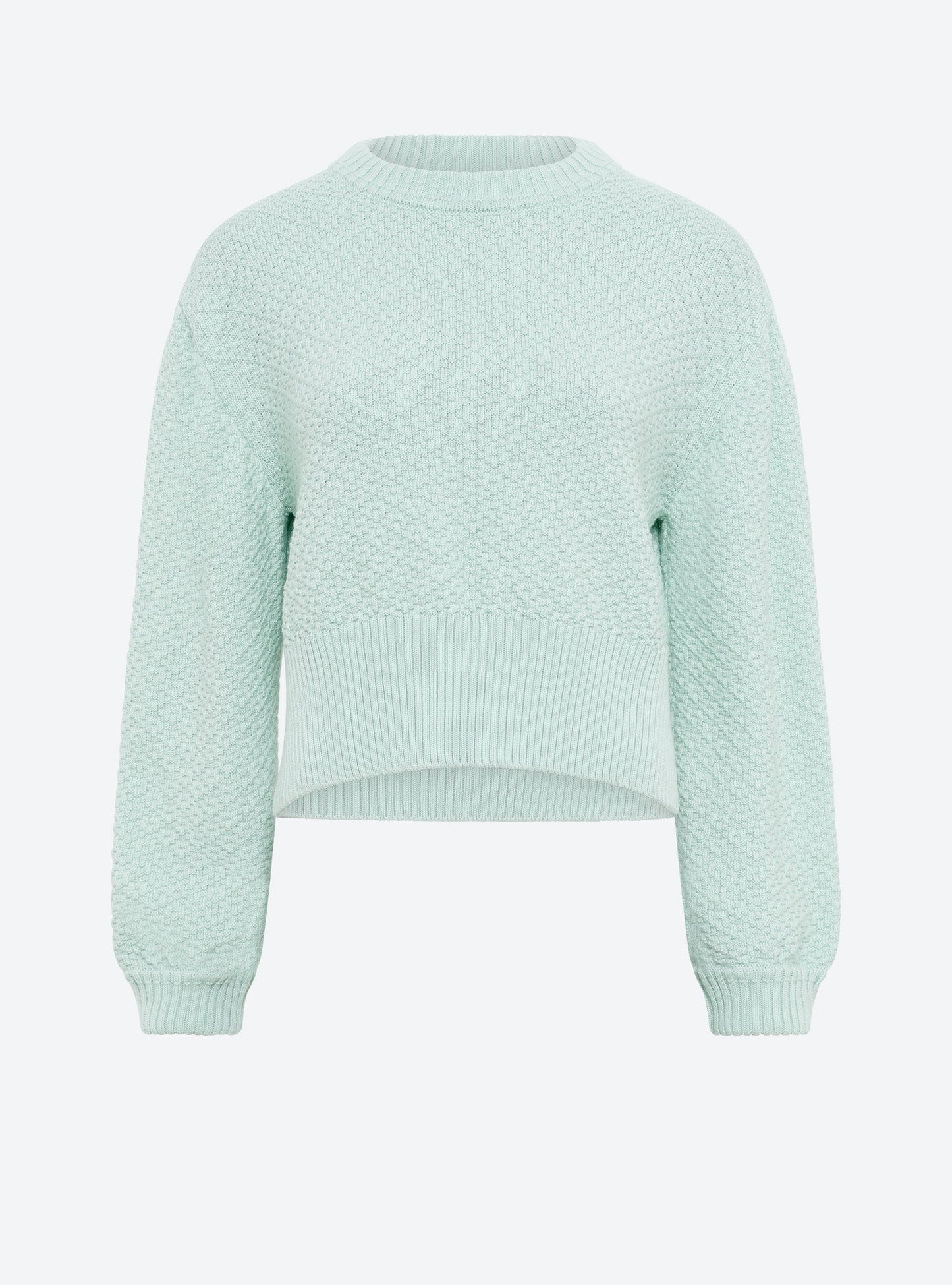 pull court maille damier