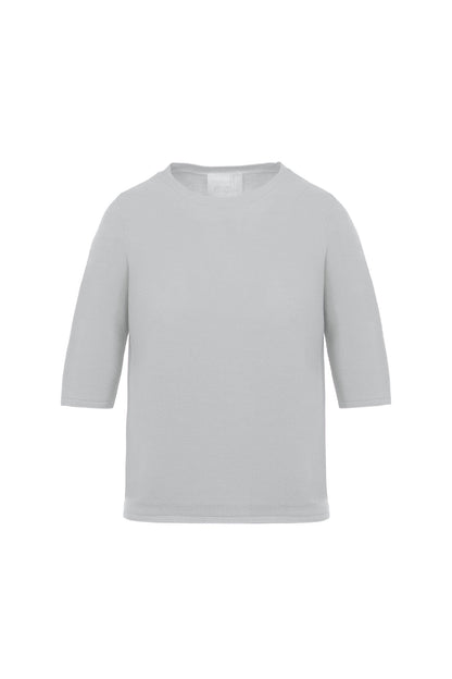 top fin maille manches coudes