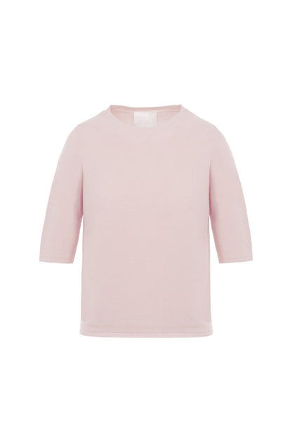 top fin maille manches coudes