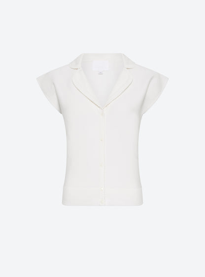 top petit col chemise