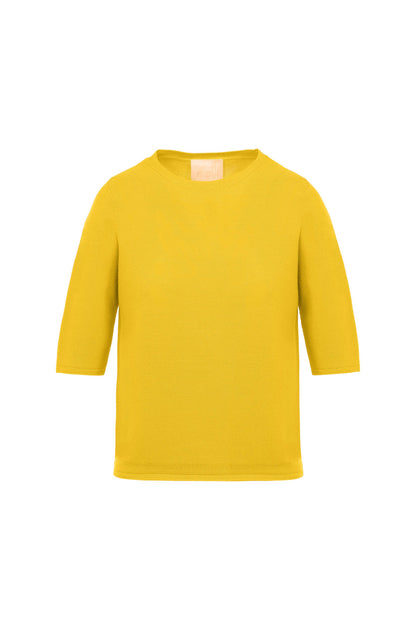 top fin maille manches coudes