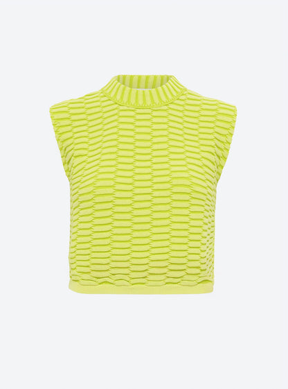 top maille zellige uni