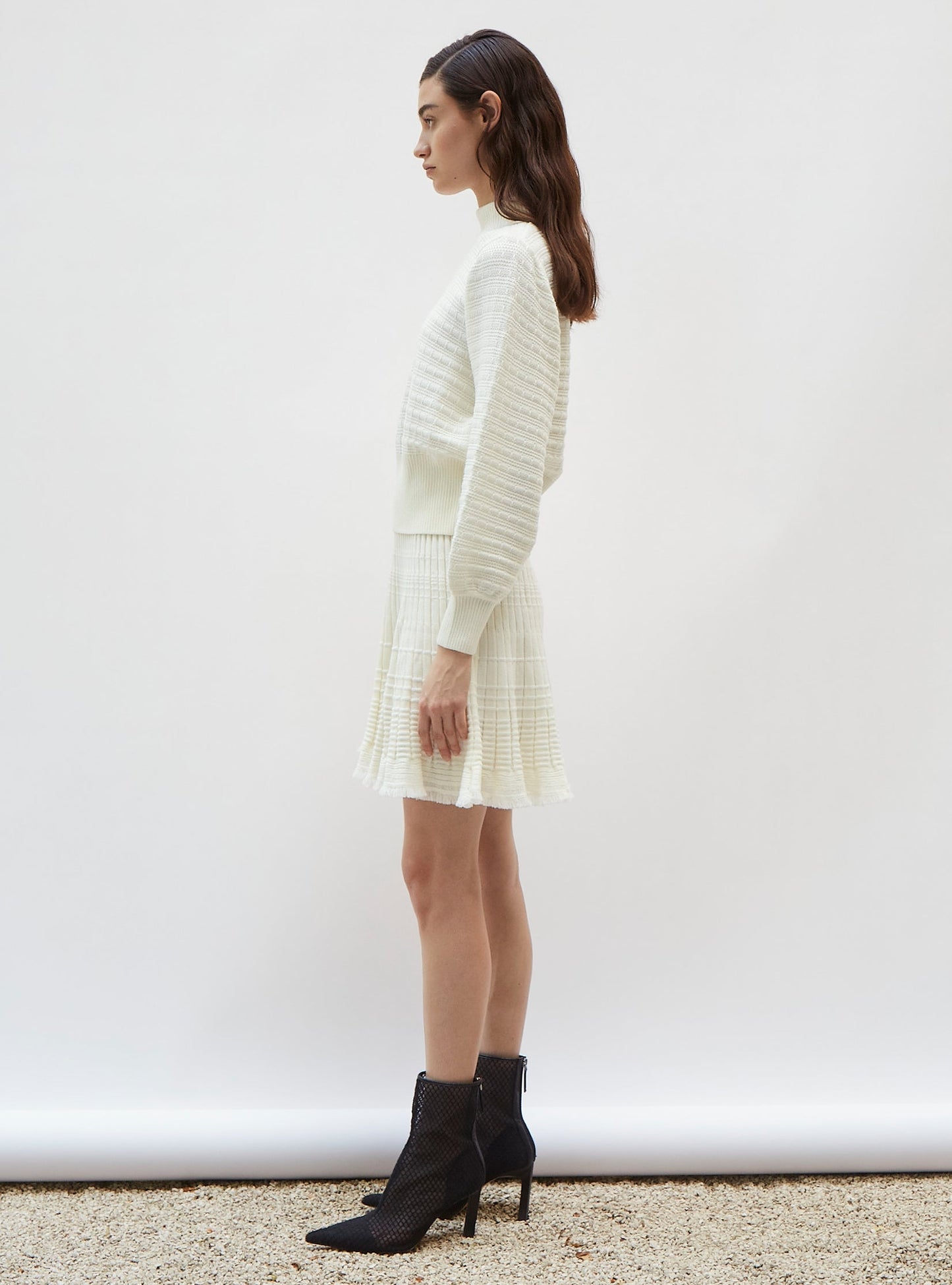 pull maille manches blousantes