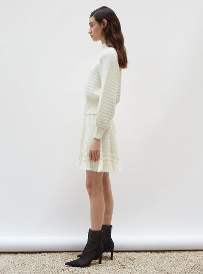 pull maille manches blousantes
