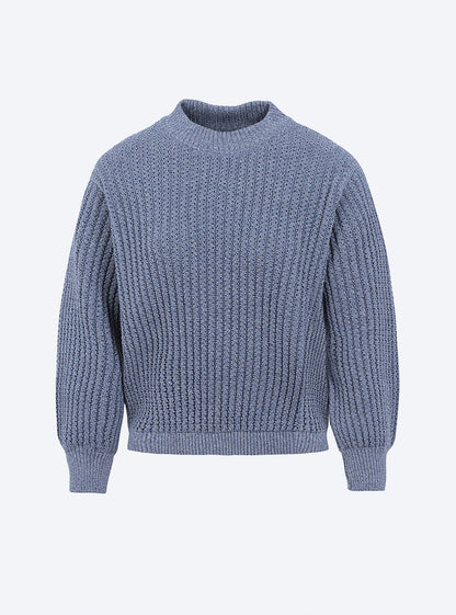 pull en maille torsade