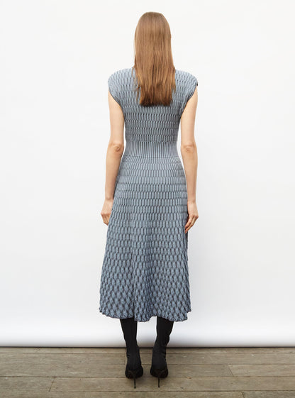 robe longue maille zellige