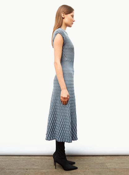 robe longue maille zellige