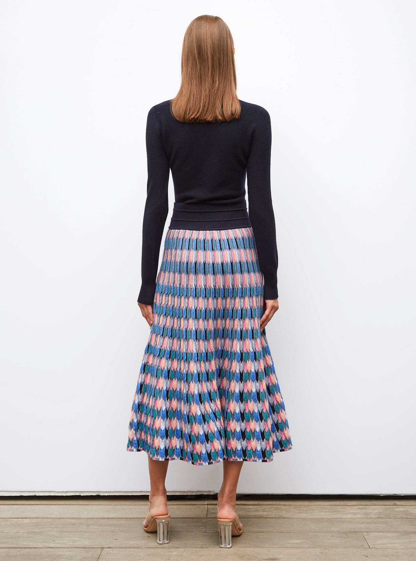 polo fin en maille point mousse