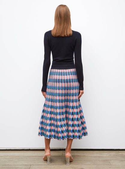 polo fin en maille point mousse