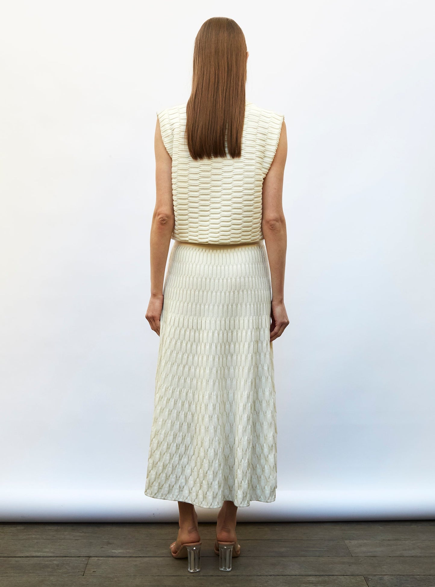top maille zellige uni