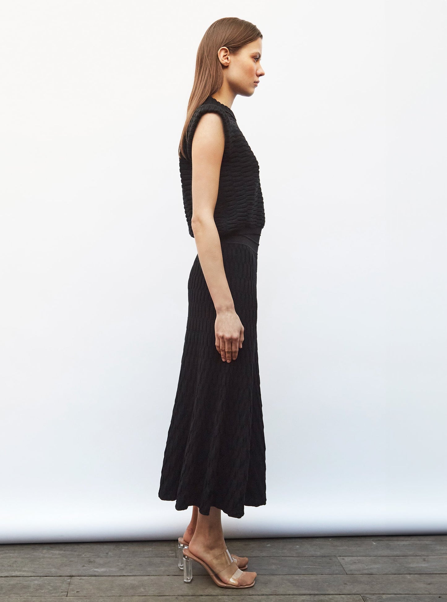 top maille zellige uni
