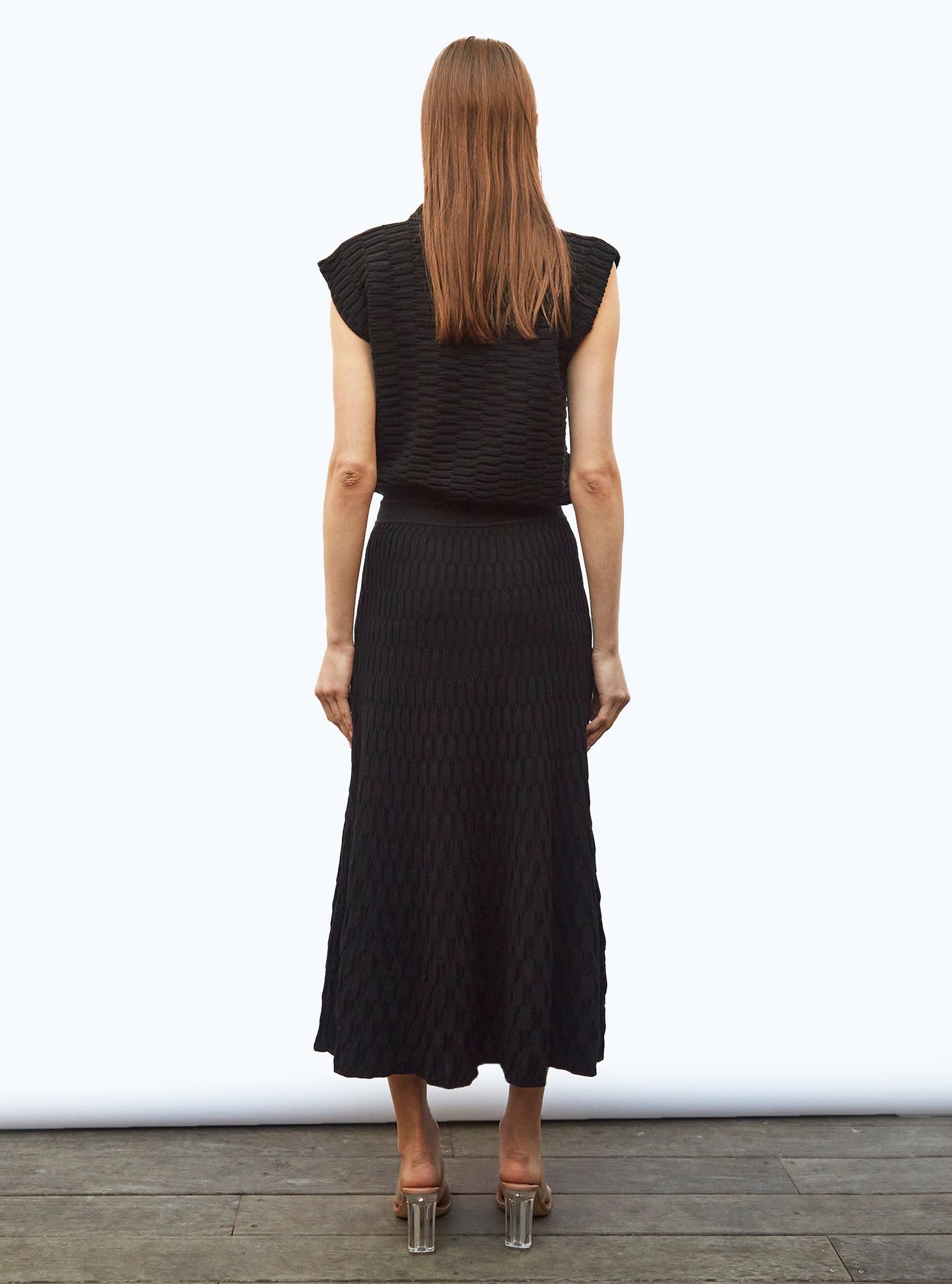 top maille zellige uni