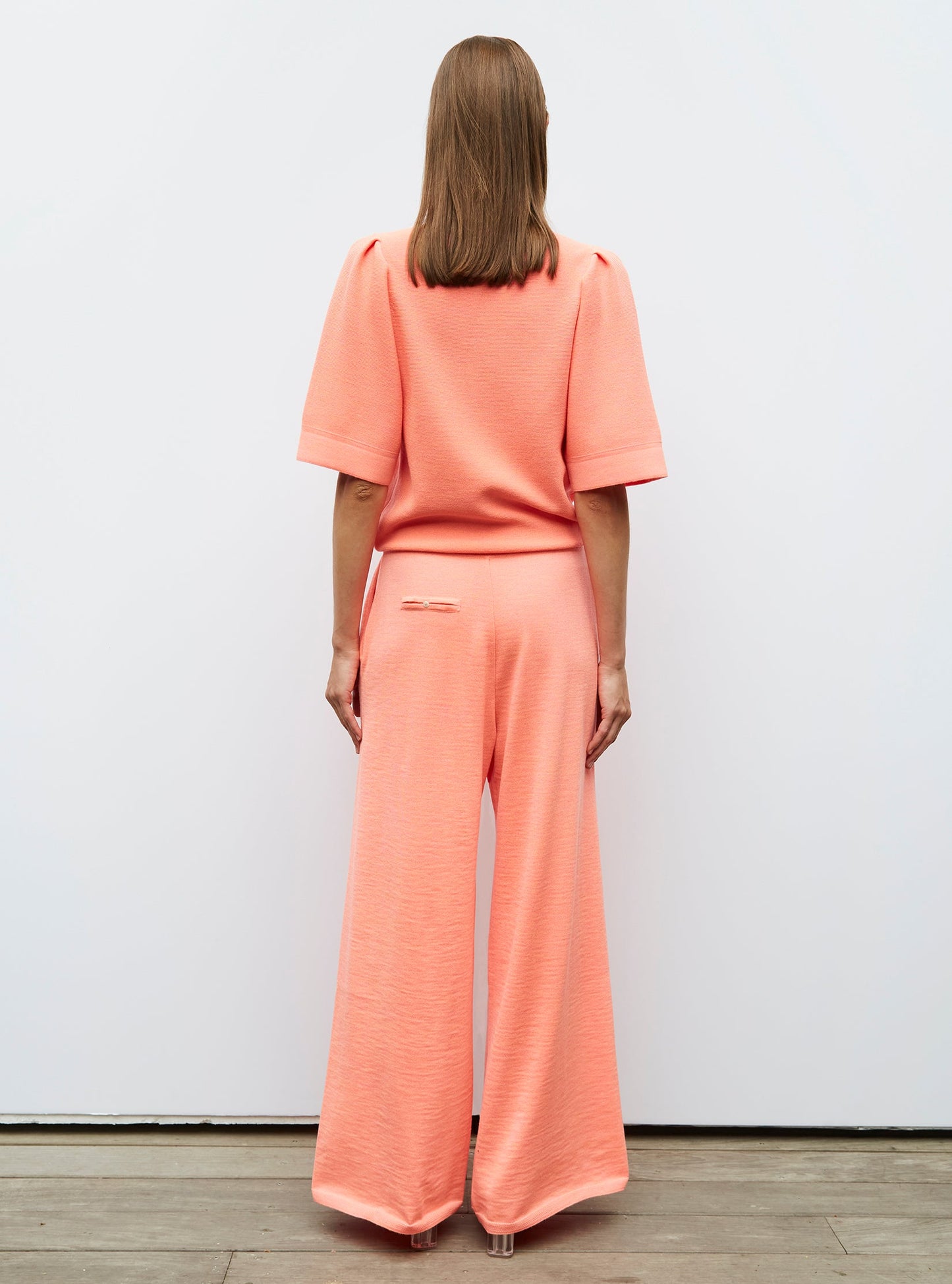 pantalon fluide maille fine jersey
