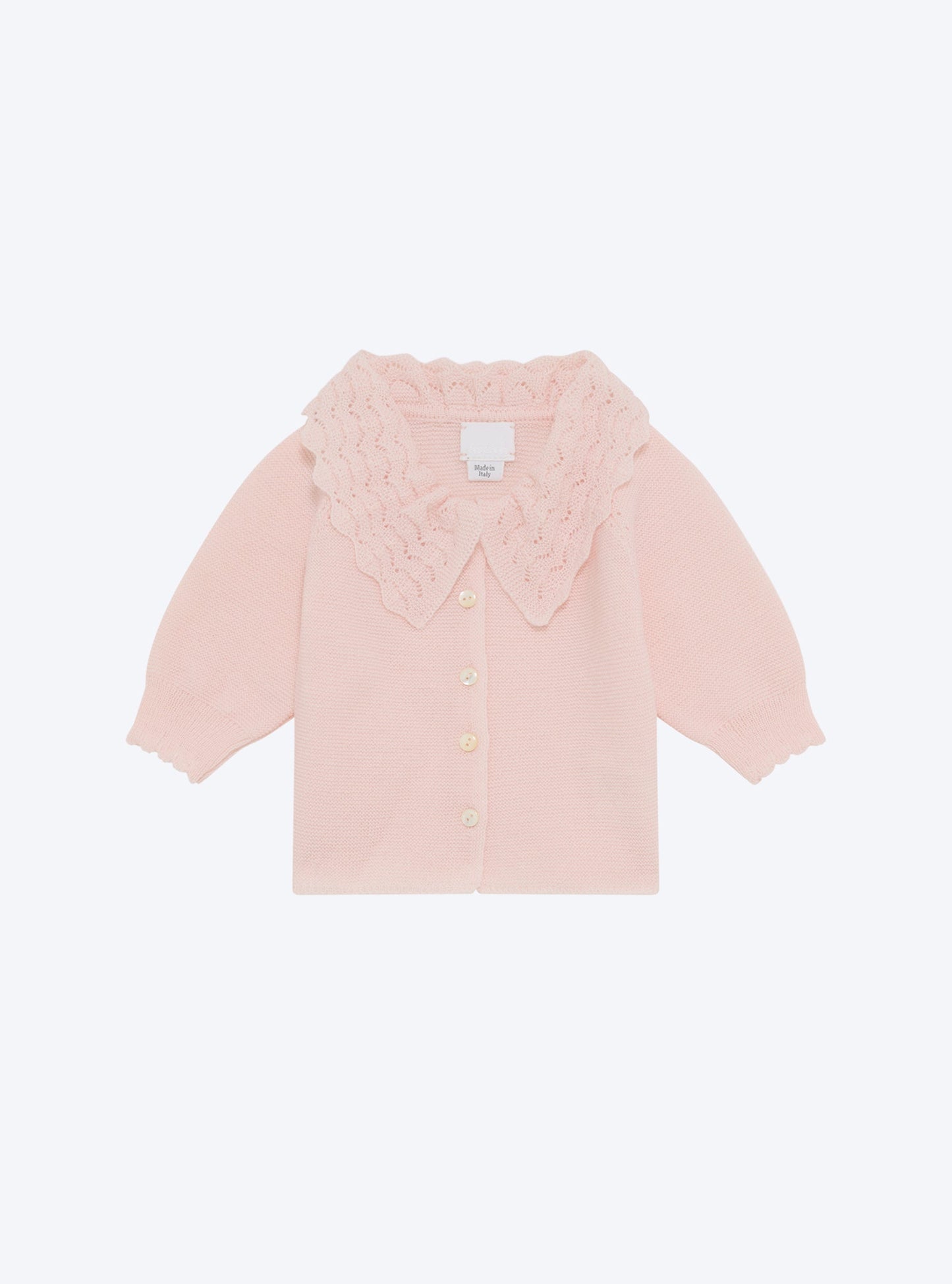 brassière bébé à col dentelle