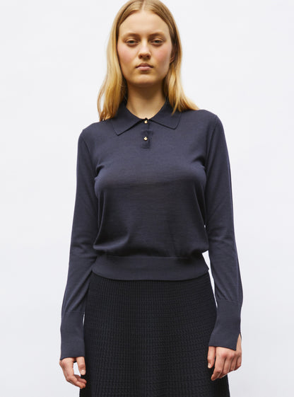 polo fin en jersey soyeux