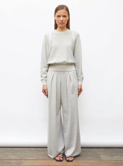 pantalon fluide maille fine jersey