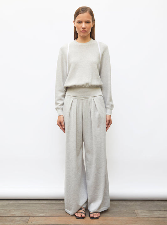 pantalon fluide maille fine jersey