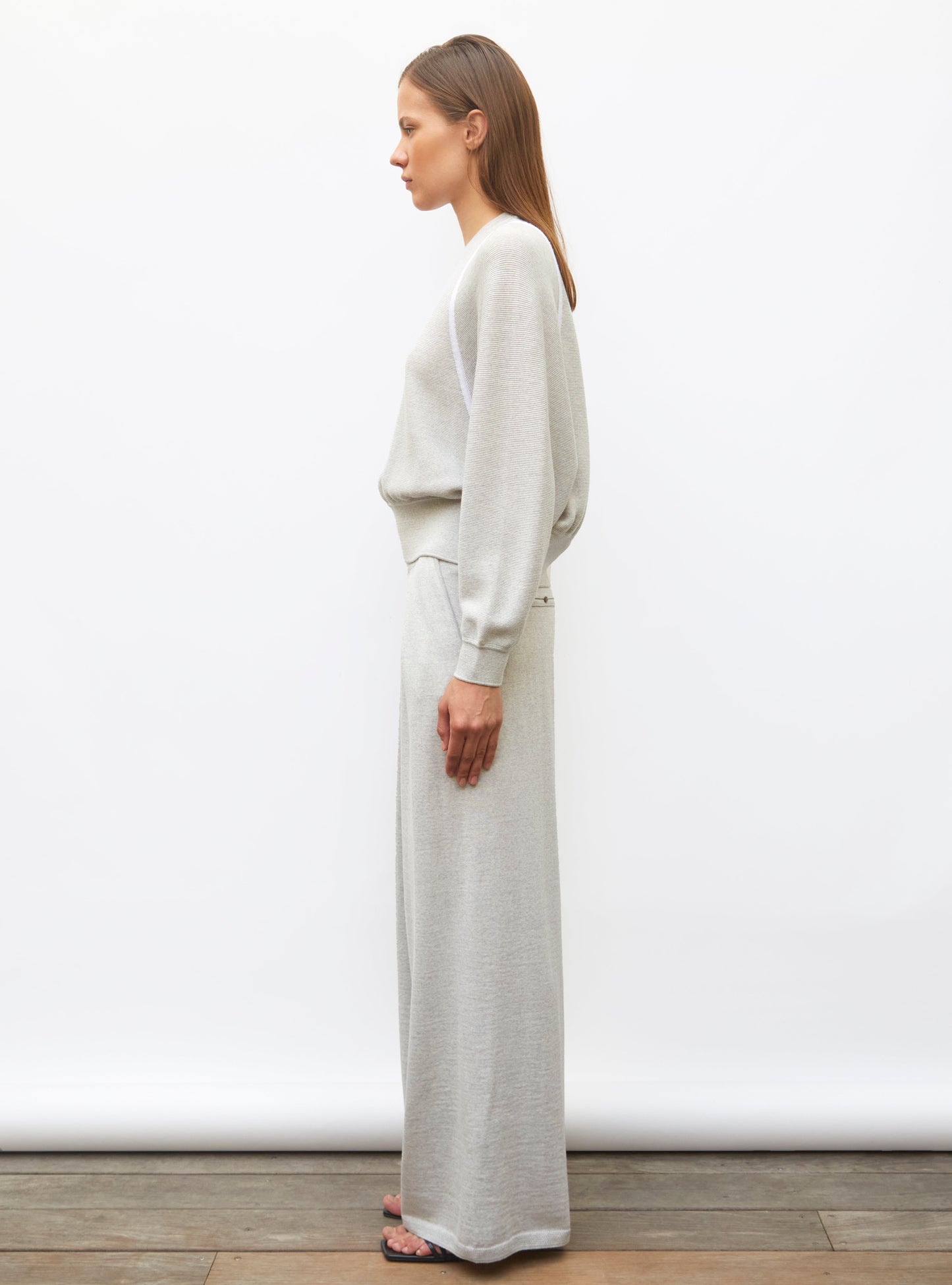 pantalon fluide maille fine jersey