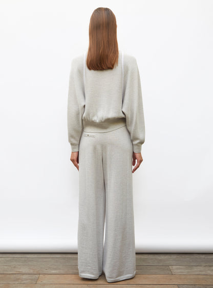 pantalon fluide maille fine jersey