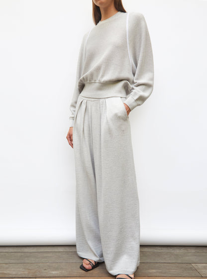 pantalon fluide maille fine jersey
