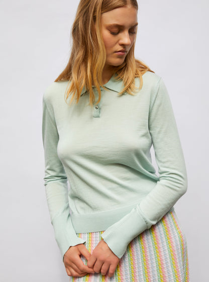 polo fin en jersey soyeux