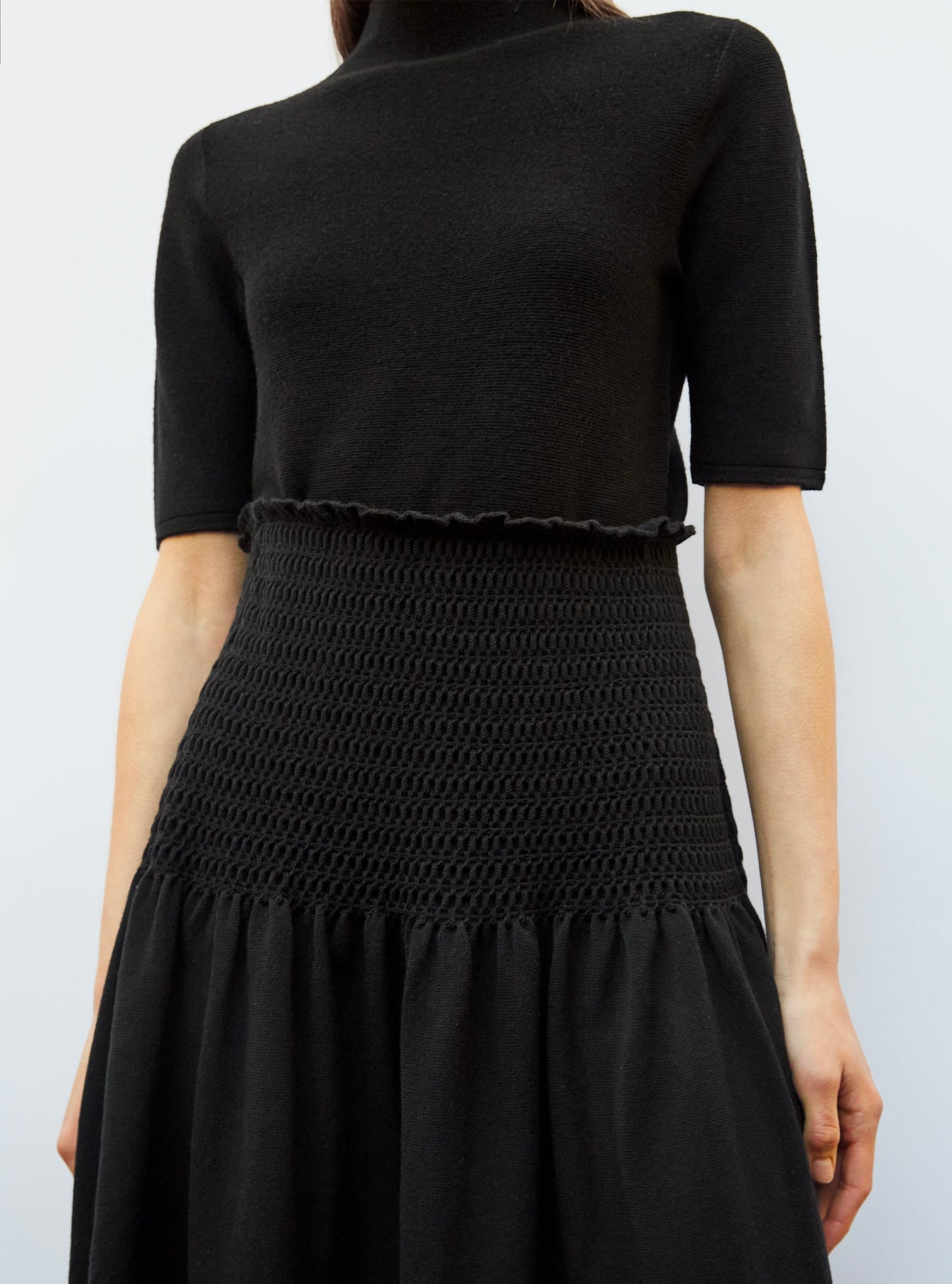 top maille col montant
