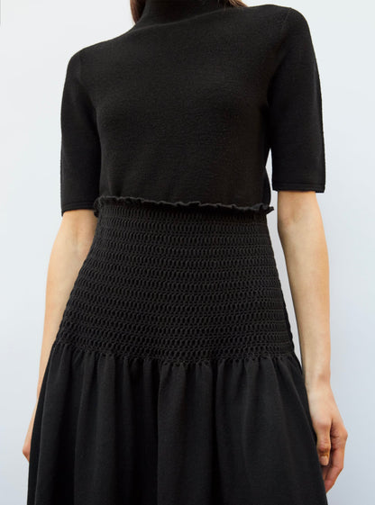 top maille col montant