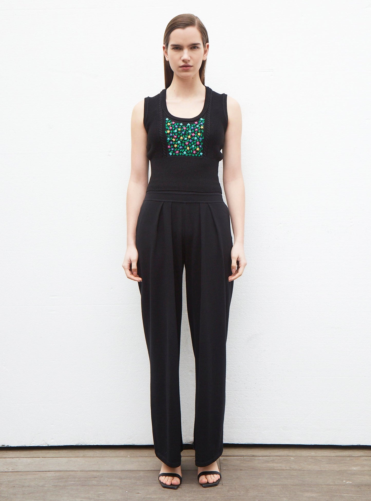 pantalon fluide maille d'été