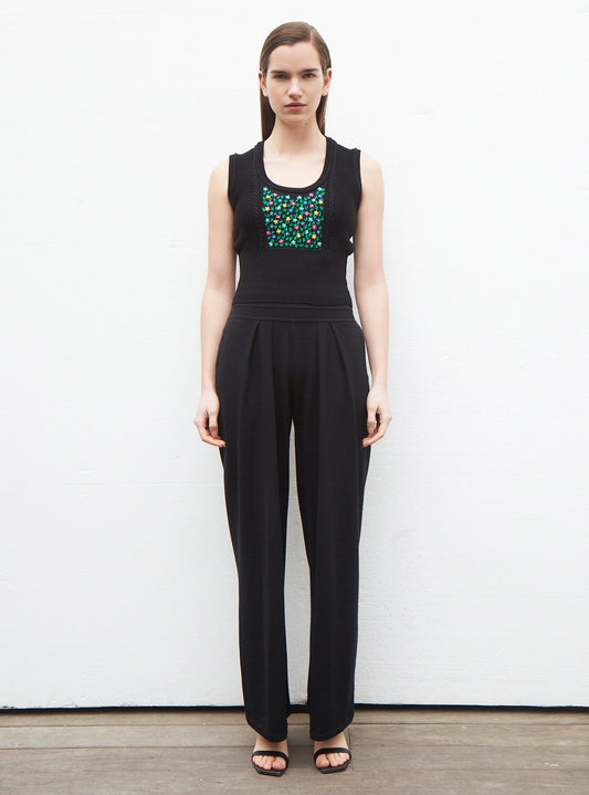pantalon fluide maille d'été