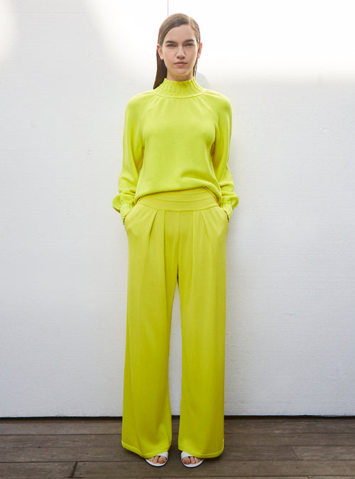 pantalon fluide maille d'été