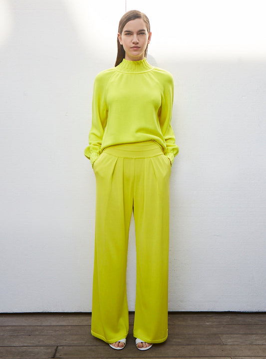 pantalon fluide maille d'été