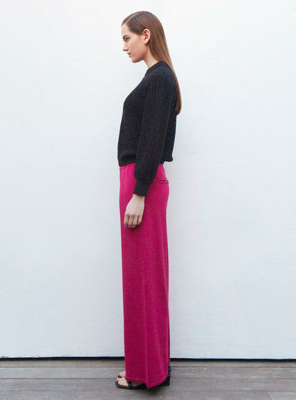 sweater en maille entrelacée