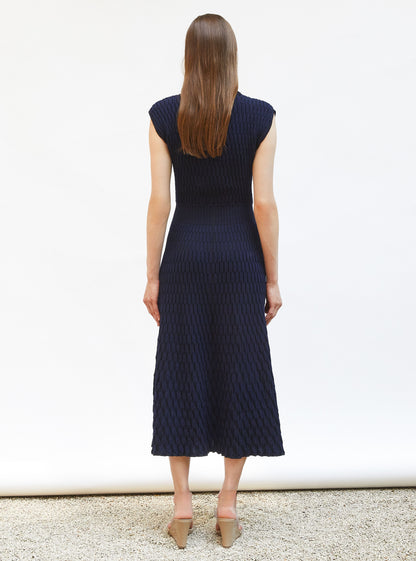 robe longue maille zellige
