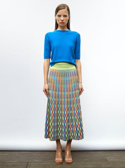 top fin maille manches coudes