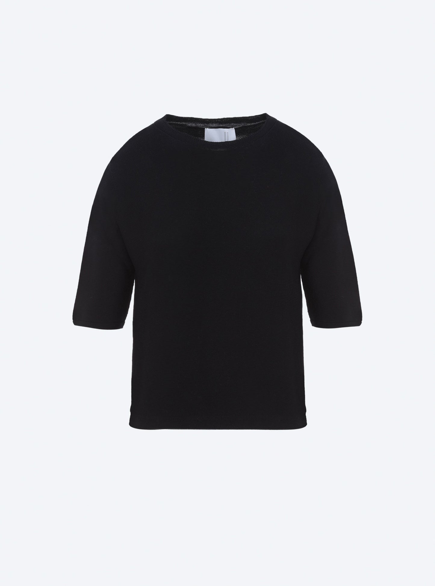 top fin maille manches coudes