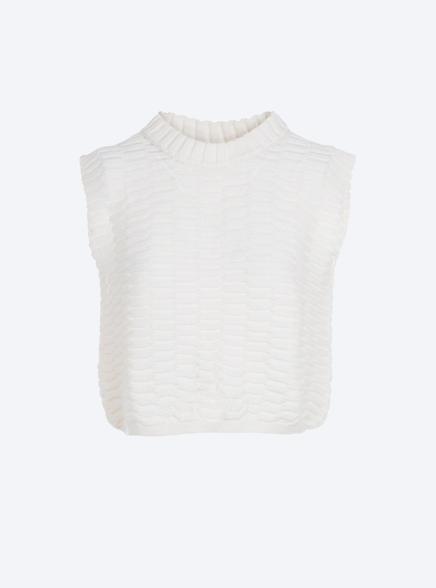 top maille zellige uni