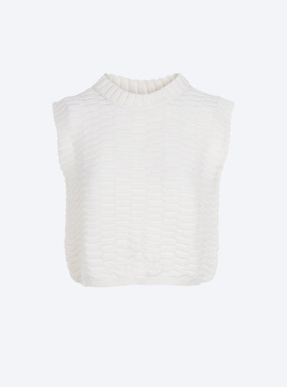 top maille zellige uni