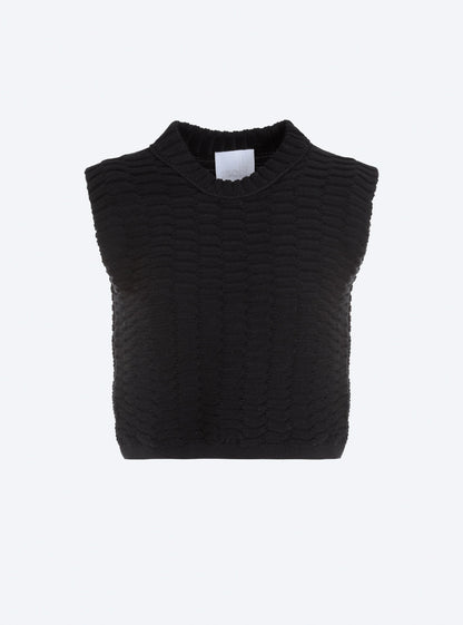 top maille zellige uni