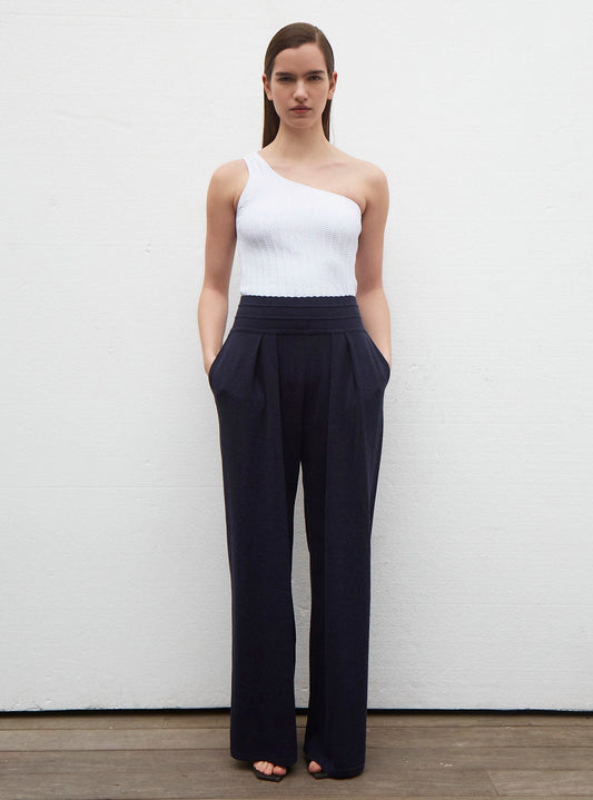 pantalon fluide maille d'été
