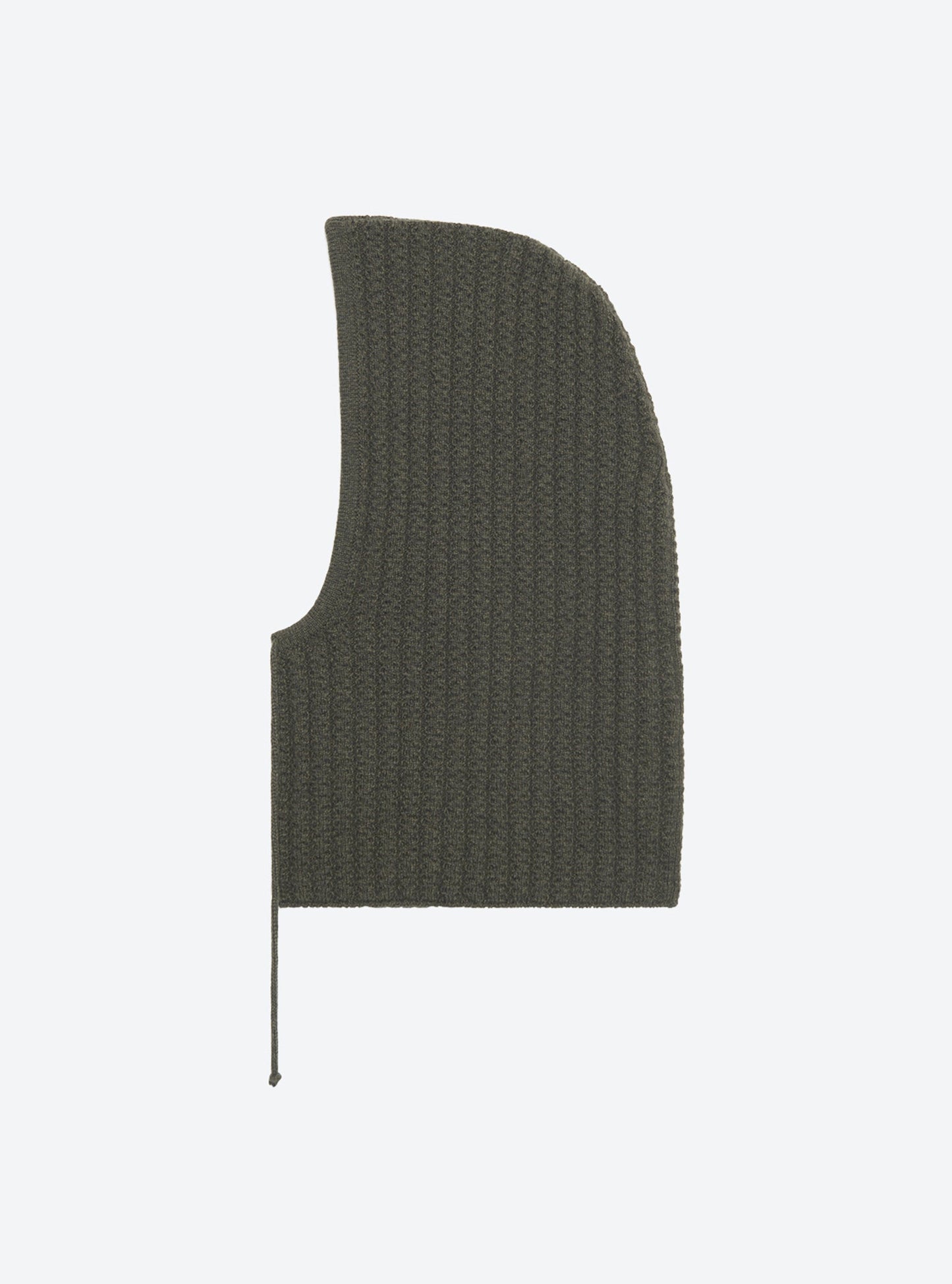 cagoule en maille torsadée