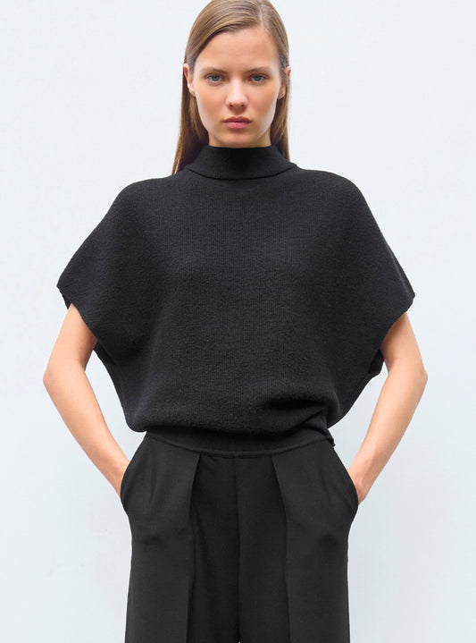 top ample maille moelleuse
