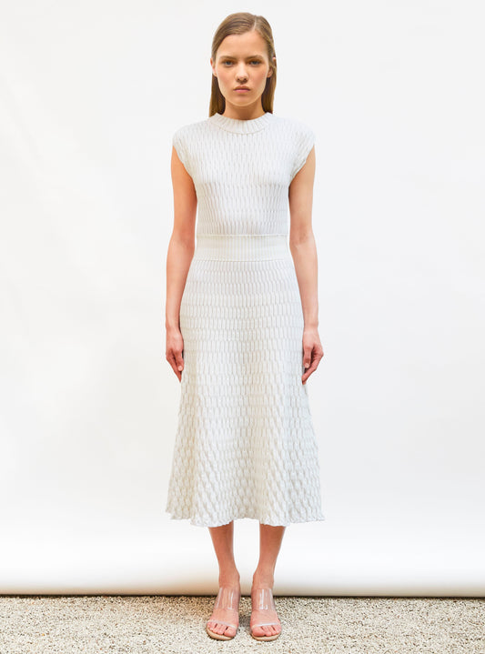robe longue maille zellige